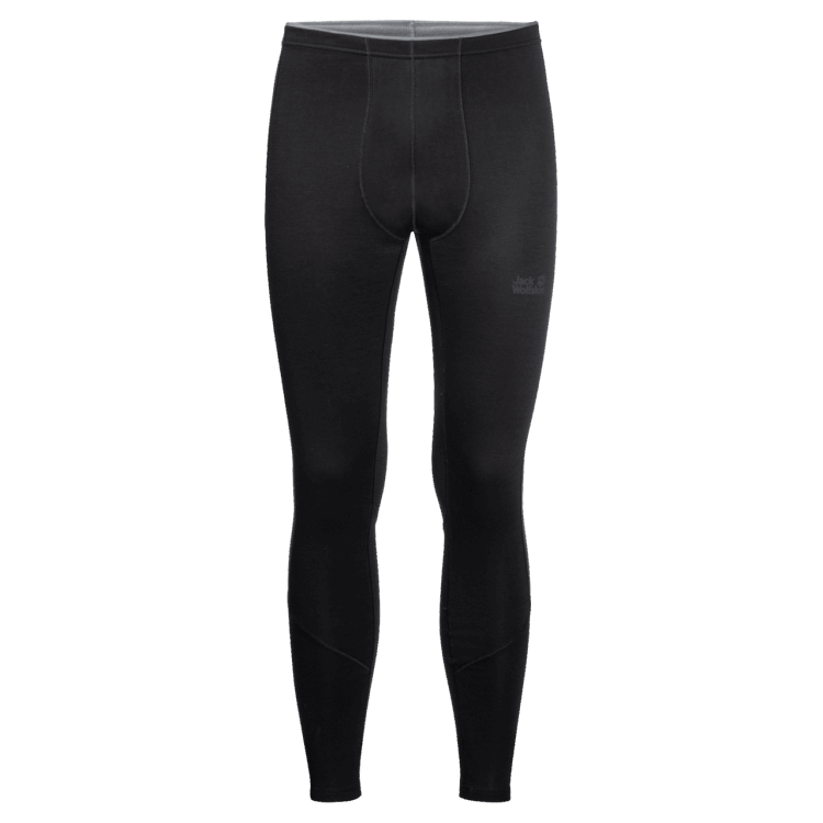 Brand Jack Wolfskin Black Men's Arctic Xt Base Layer Merino Pant Origins