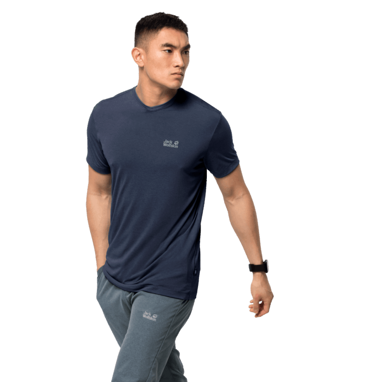 Brand Jack Wolfskin Men's JWP T Night Blue
