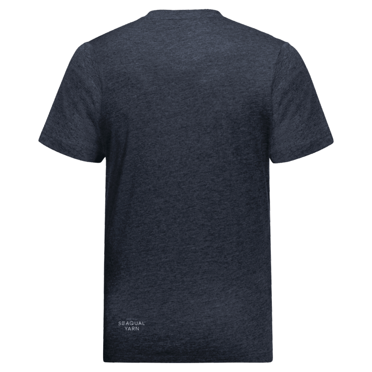 Night Blue Men's Sea Ground T Origin Brand Jack Wolfskin
