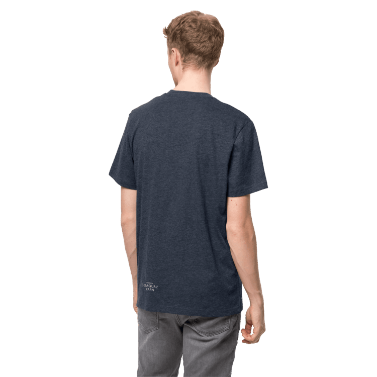 Night Blue Men's Sea Ground T Origin Brand Jack Wolfskin