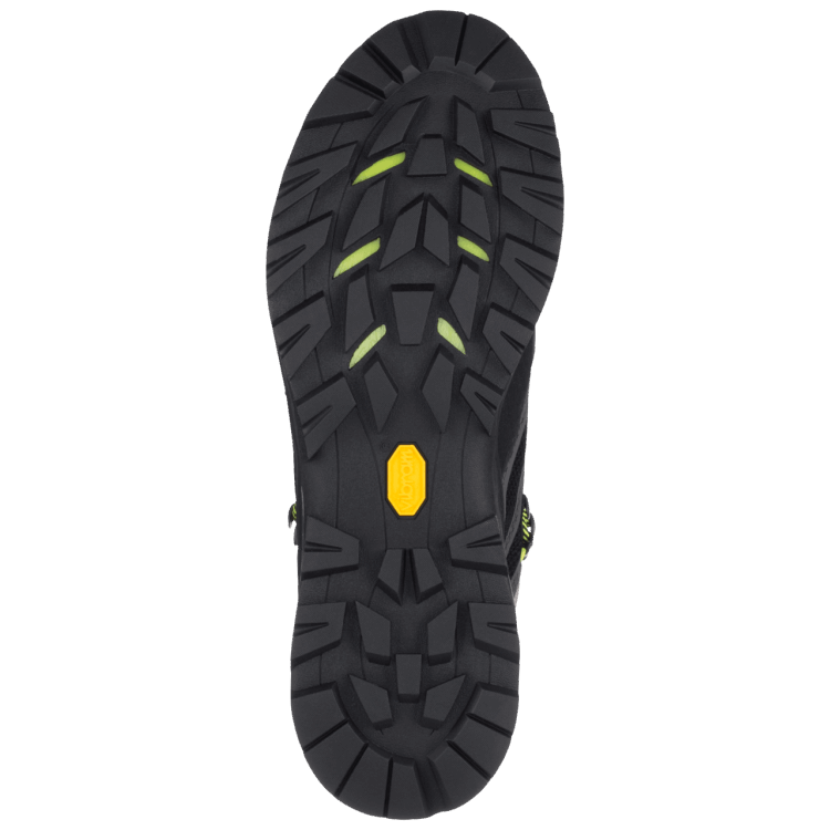Hot Dark Grey-Lime Brand Jack Wolfskin Men's Force Striker Texapore Mid