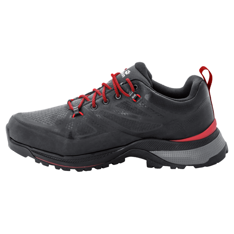 Men's Force Striker Texapore Low Brand Jack Wolfskin Fashion Phantom-Red