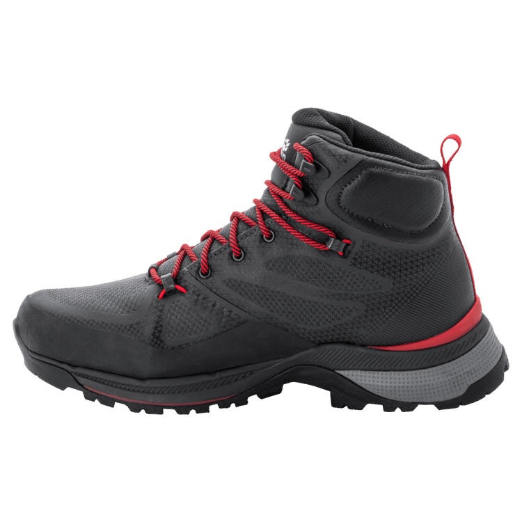 Men's Force Striker Texapore Mid Phantom-Red Brand Jack Wolfskin Collection