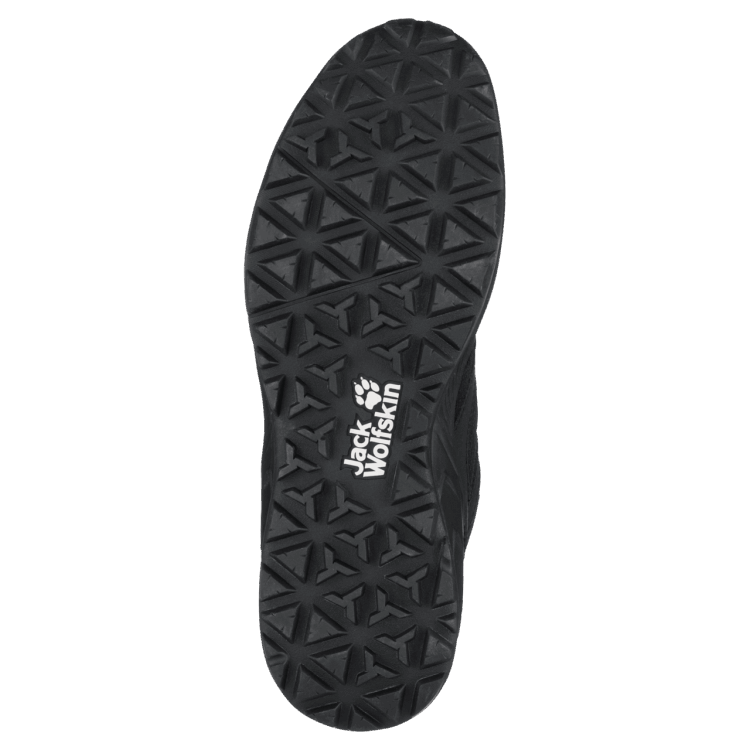 Men's Woodland Texapore Mid Black Collections Brand Jack Wolfskin
