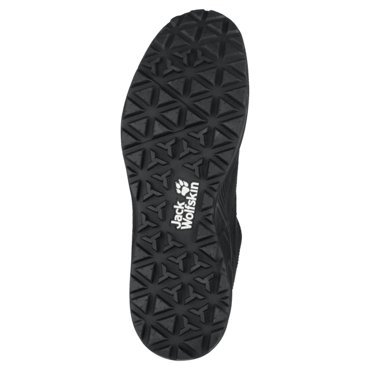 Men's Woodland Texapore Low Origins Black Brand Jack Wolfskin
