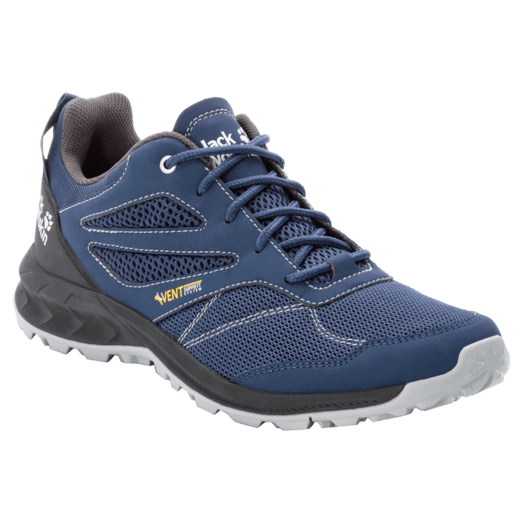 Brand Jack Wolfskin Dark Blue-Phantom Brand Men's Woodland Vent Low