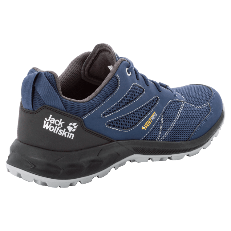 Brand Jack Wolfskin Dark Blue-Phantom Brand Men's Woodland Vent Low