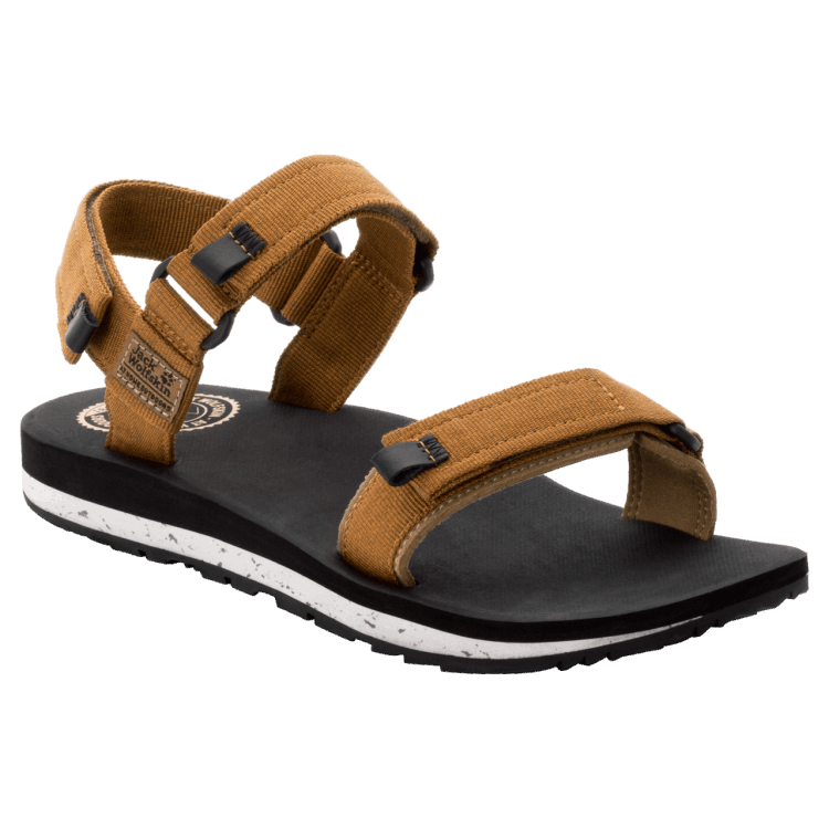 Brand Jack Wolfskin Light Brown-Light Grey Men's Outfresh Sandal Brands