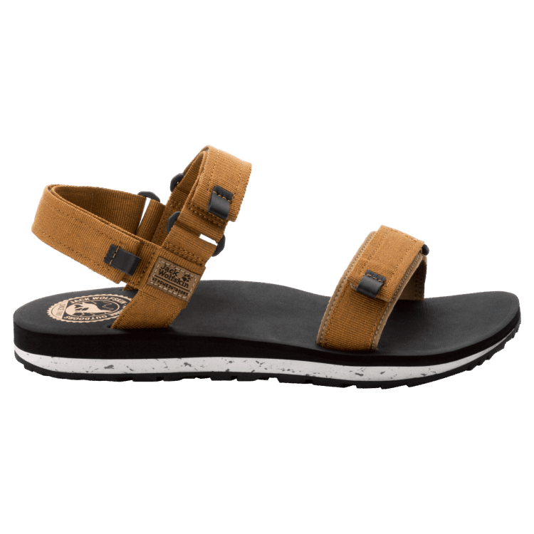 Brand Jack Wolfskin Light Brown-Light Grey Men's Outfresh Sandal Brands