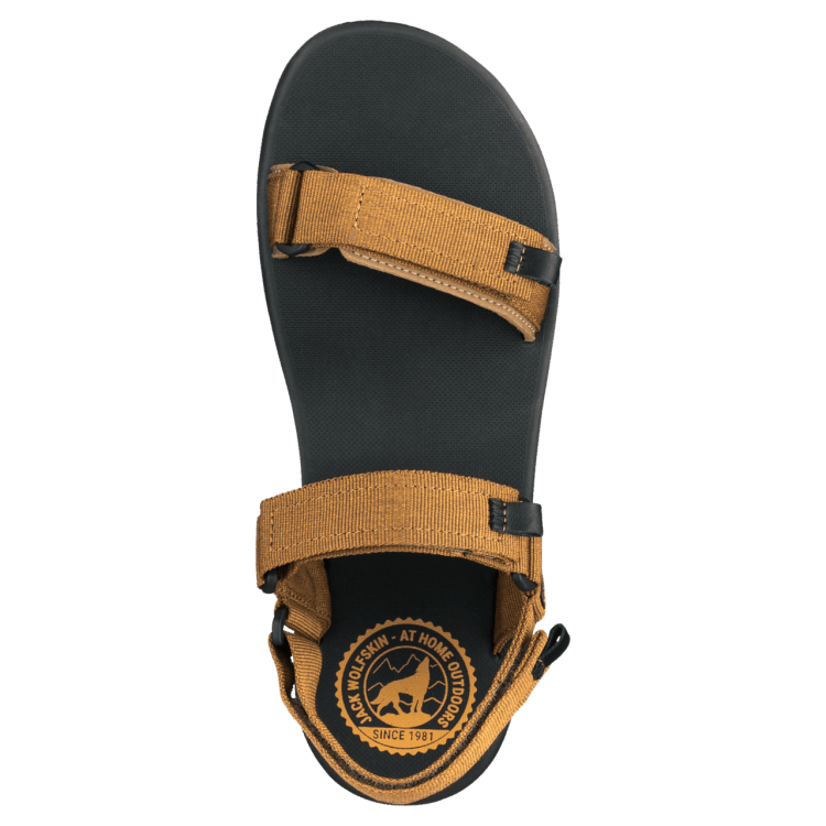 Brand Jack Wolfskin Light Brown-Light Grey Men's Outfresh Sandal Brands