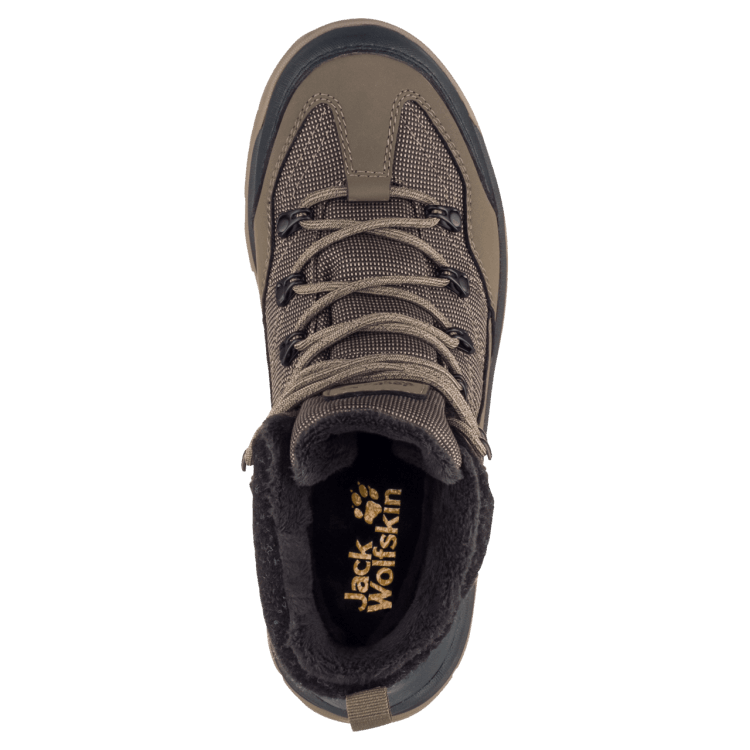 Brand Jack Wolfskin Original Men's Cold Bay Texapore Mid Coconut Brown-Black