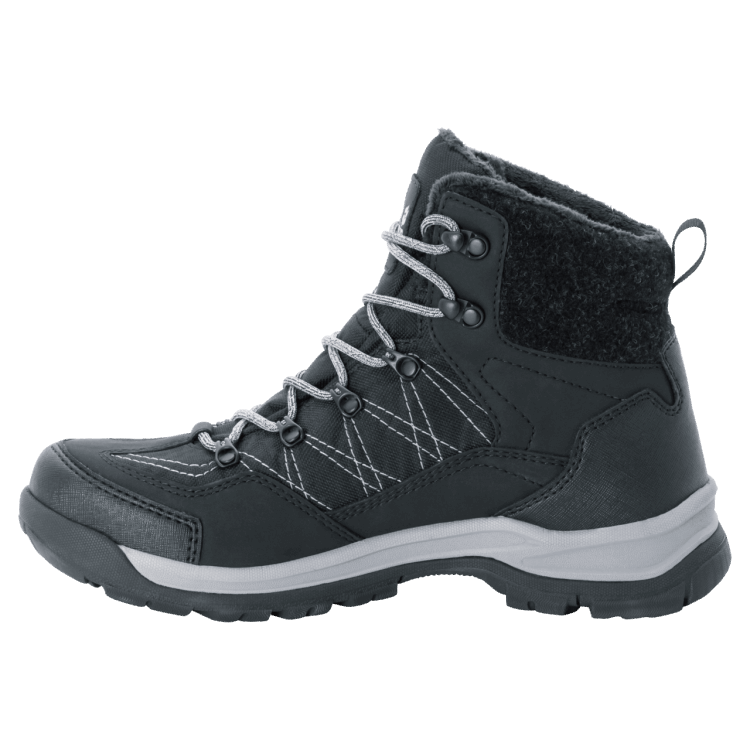 Brand Jack Wolfskin Hot Black-Grey Men's Cold Bay Texapore Mid