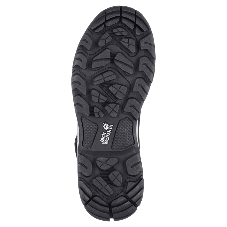 Brand Jack Wolfskin Hot Black-Grey Men's Cold Bay Texapore Mid