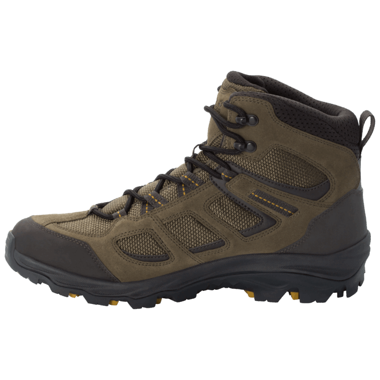 Khaki-Phantom Brand Jack Wolfskin Fashion Men's Vojo 3 Texapore Mid