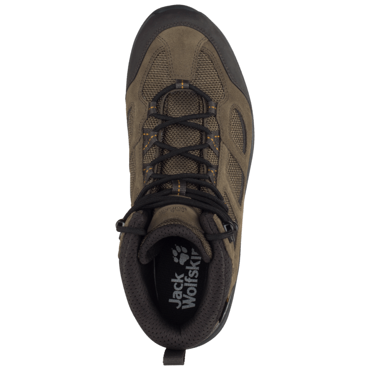 Khaki-Phantom Brand Jack Wolfskin Fashion Men's Vojo 3 Texapore Mid