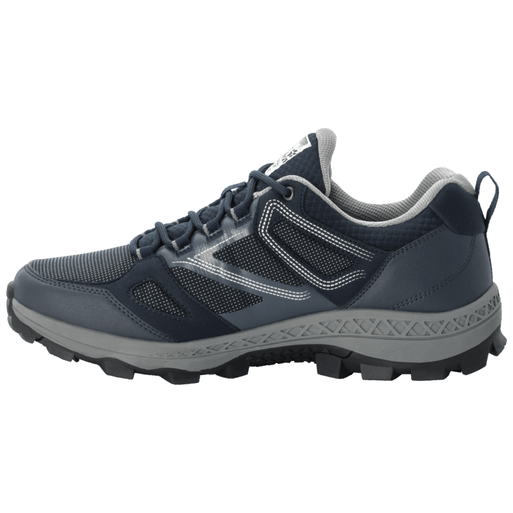 Dark Blue-Grey Brand Jack Wolfskin Men's Downhill Texapore Low Collection