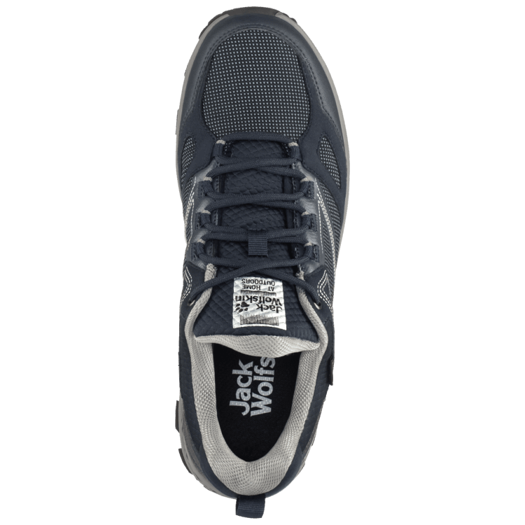 Dark Blue-Grey Brand Jack Wolfskin Men's Downhill Texapore Low Collection
