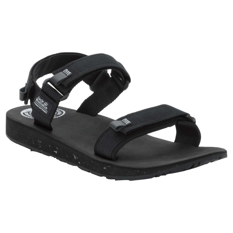 Black-Light Grey Origin Men's Outfresh Sandal Brand Jack Wolfskin
