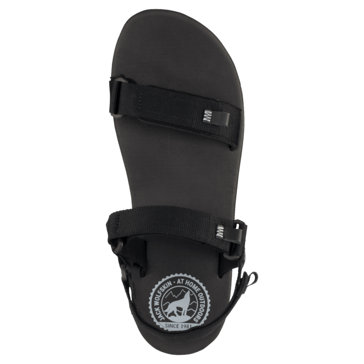 Black-Light Grey Origin Men's Outfresh Sandal Brand Jack Wolfskin