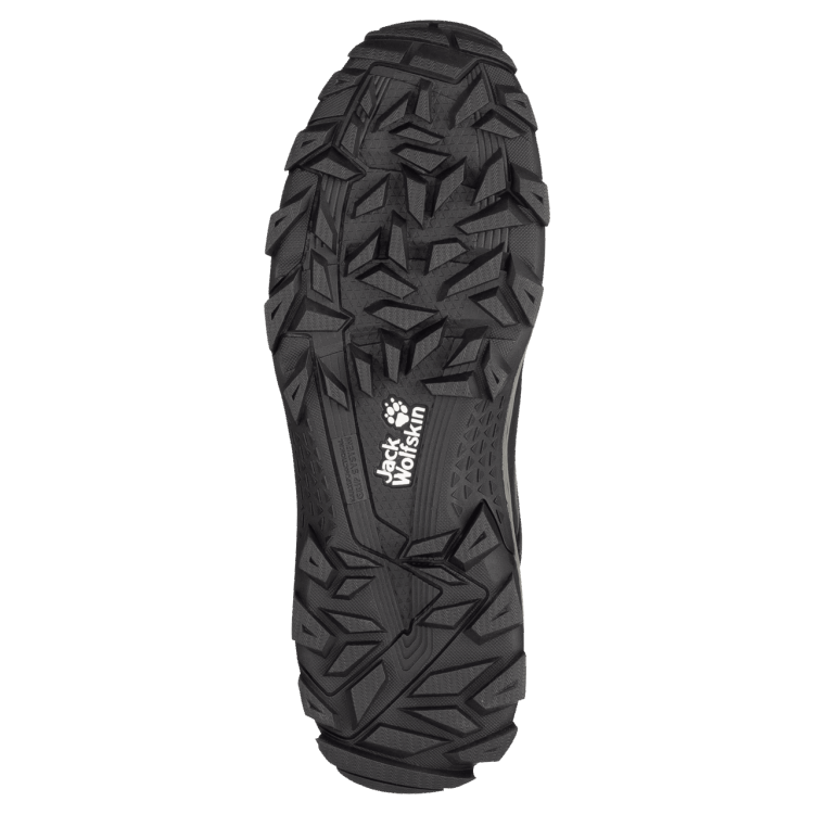 Black-Grey Men's Downhill Texapore Mid Brand Jack Wolfskin Origins