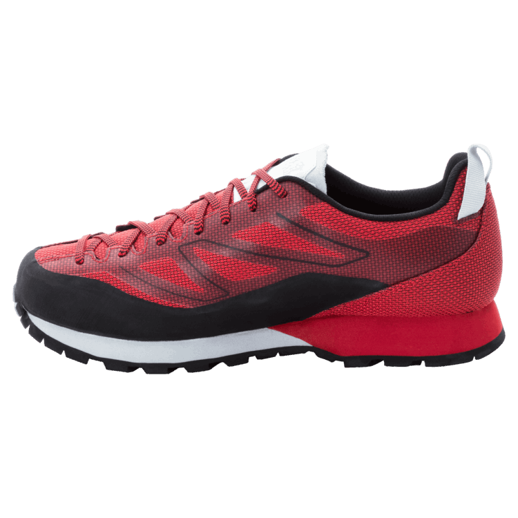 Men's Scrambler 2 Texapore Low Brand Jack Wolfskin Black-Red Collection