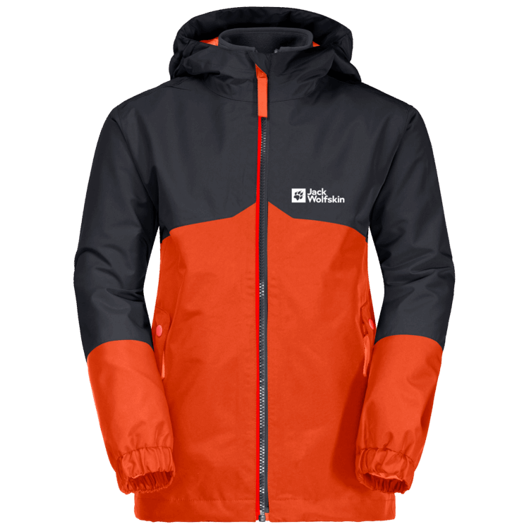 Boy's Iceland 3In1 Jacket Wild Brier Origins Brand Jack Wolfskin