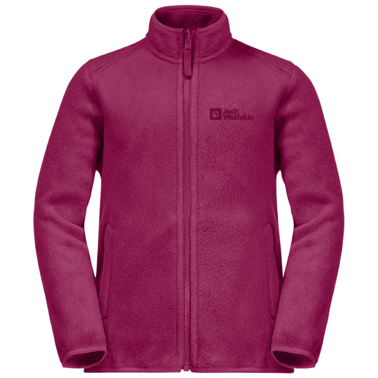 Brand Jack Wolfskin Dark Ruby Girl's Iceland 3In1 Jacket Hot