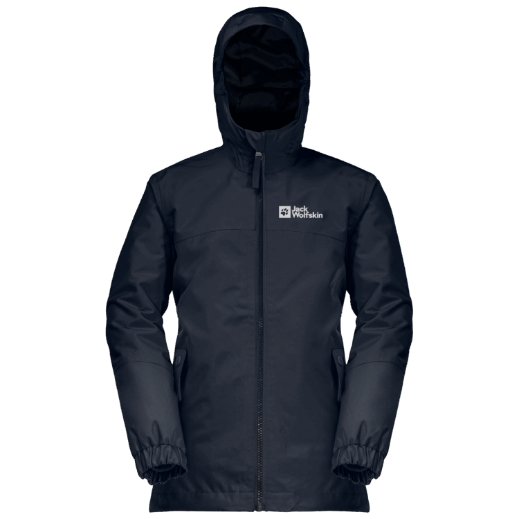 Brand Jack Wolfskin New Night Blue Girl's Iceland 3In1 Jacket