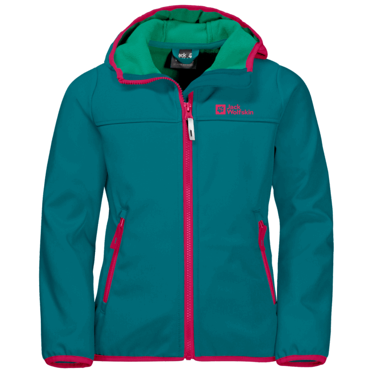 Bay Blue Brand Jack Wolfskin Collections Kid's Fourwinds Jacket