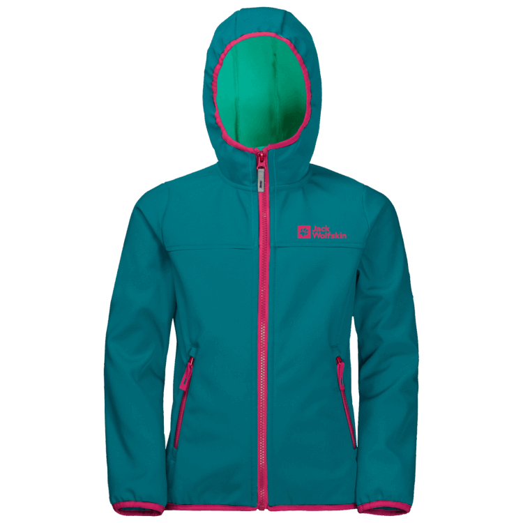 Bay Blue Brand Jack Wolfskin Collections Kid's Fourwinds Jacket
