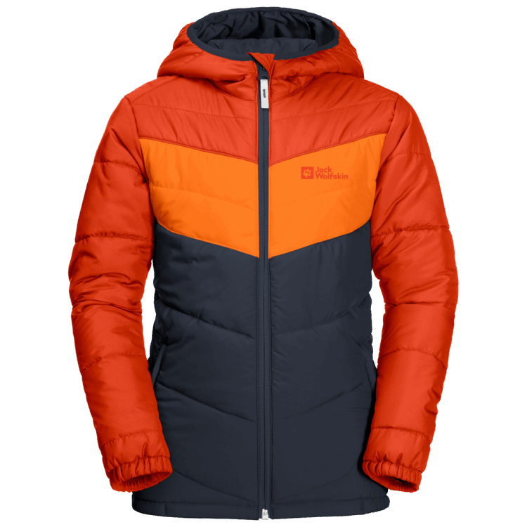 Best Kid's Three Hills Jacket Wild Brier Brand Jack Wolfskin