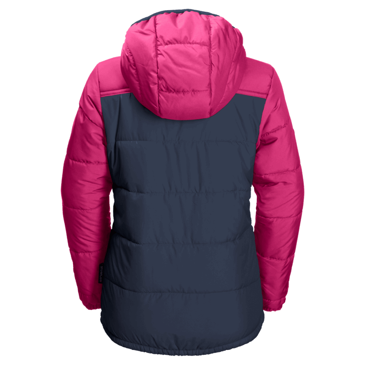 Fashion Brand Jack Wolfskin Kid's Three Hills Jacket Pink Peony