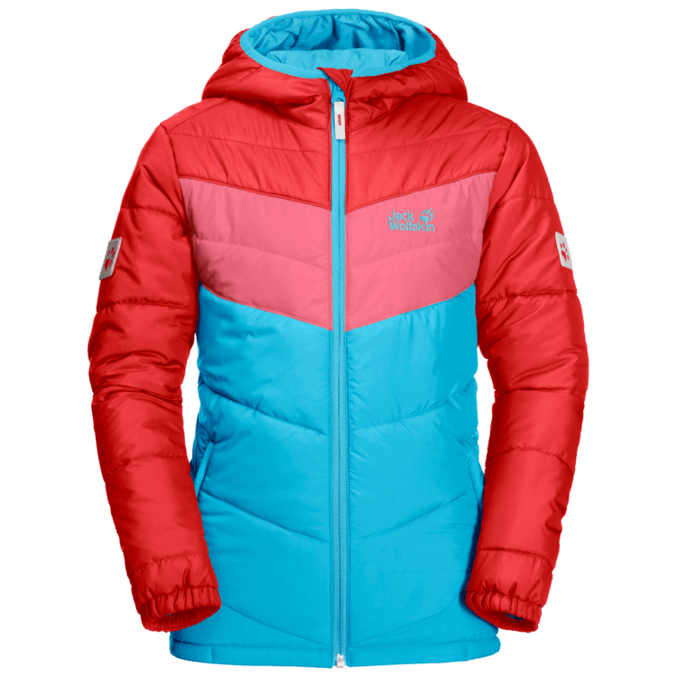 Collections Atoll Blue Kid's Three Hills Jacket Brand Jack Wolfskin