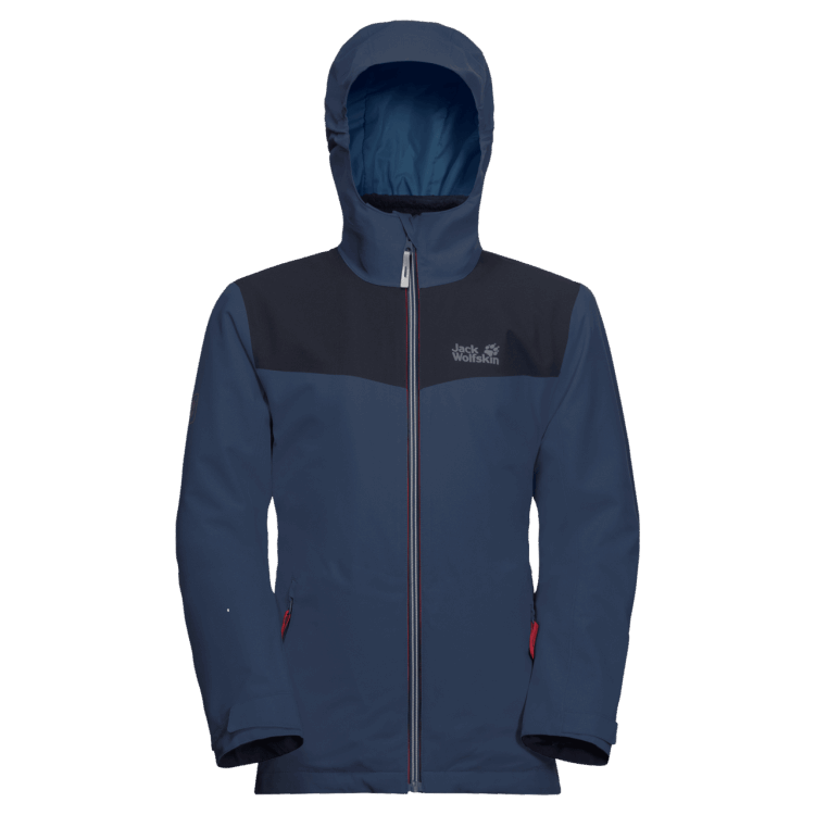 Kid's Snowfrost 3In1 Jacket Dark Indigo Brands Brand Jack Wolfskin
