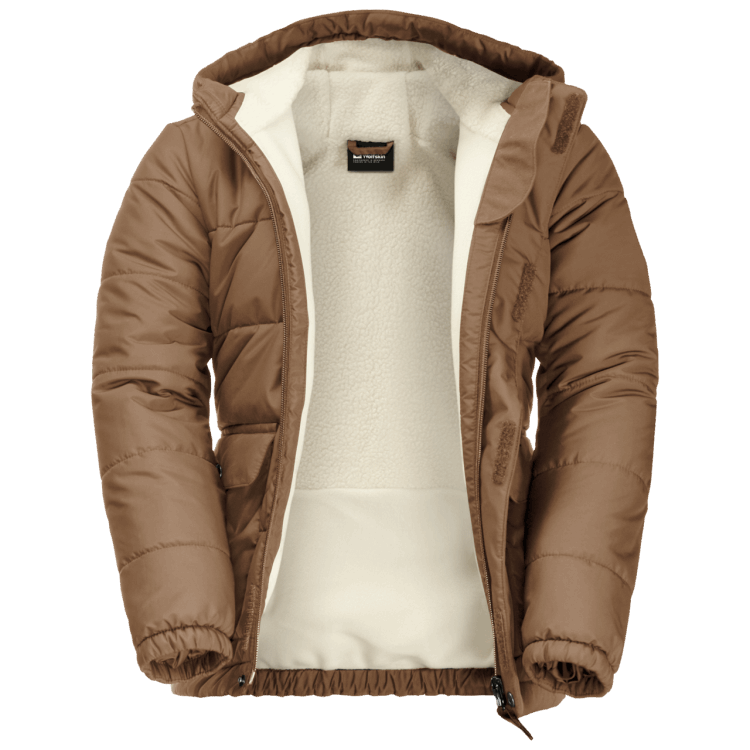 Brand Jack Wolfskin Fashion Kid's Snow Fox Jacket Walnut Brown