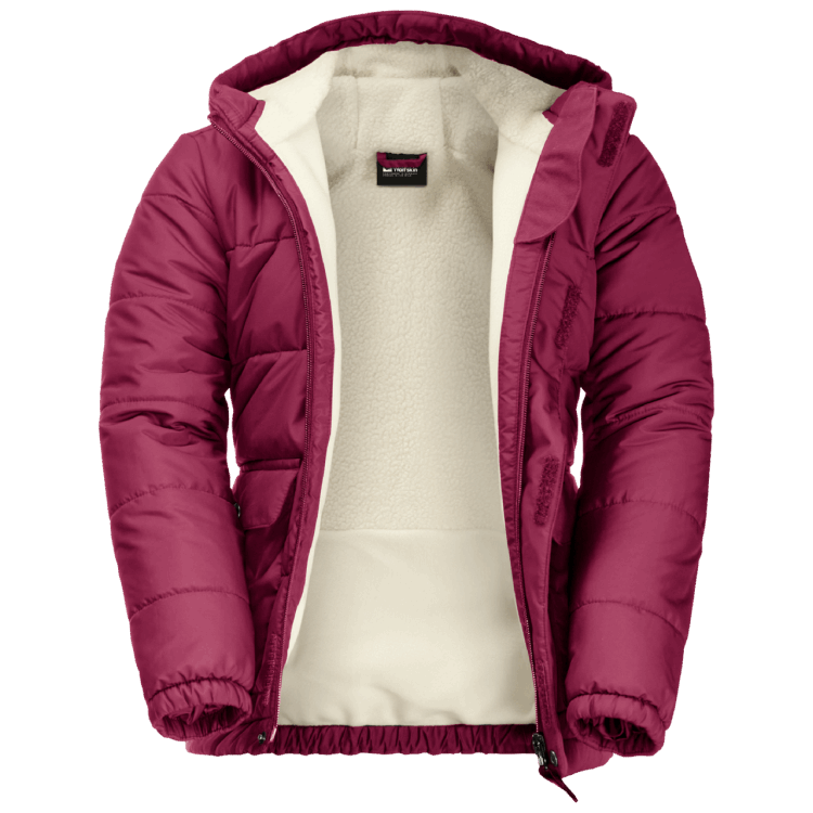 Brand Jack Wolfskin Kid's Snow Fox Jacket Dark Ruby Collections