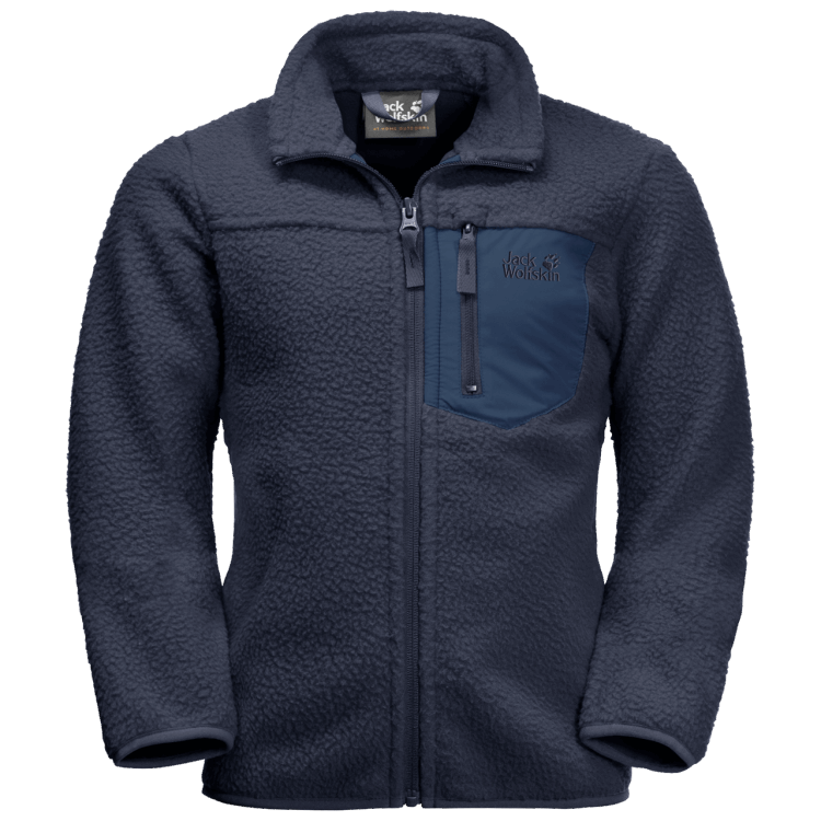 Night Blue Brand Jack Wolfskin Origins Kid's Ice Cloud Jacket