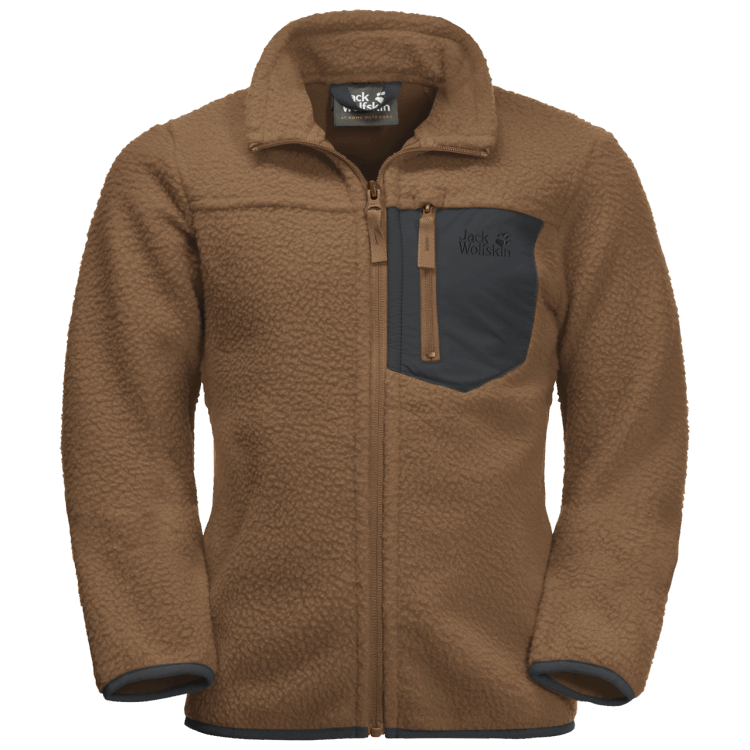 Walnut Brown Brands Brand Jack Wolfskin Kid's Ice Cloud Jacket