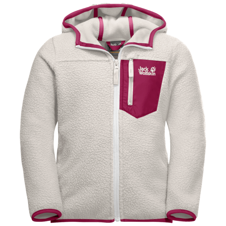 Collections Brand Jack Wolfskin Kid's Ice Cloud Hood Jacket Winter Pearl