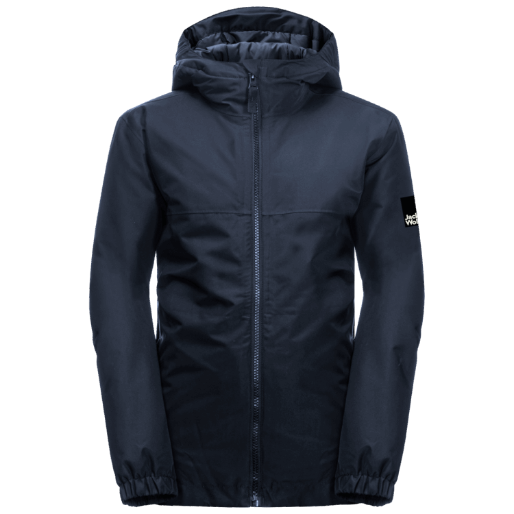 Night Blue Youth Spirit 2L Insulated Jacket Brand Jack Wolfskin New