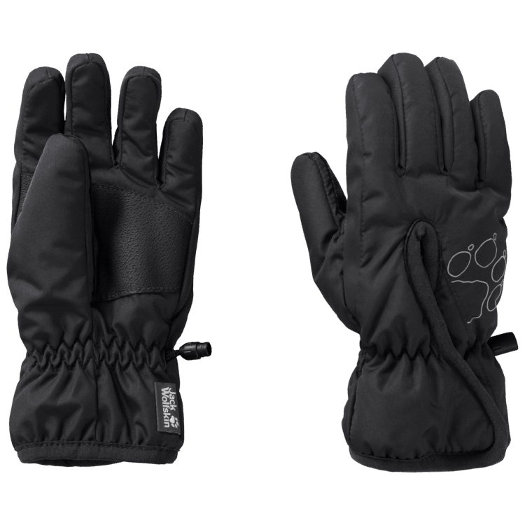 Collection Kid's Easy Entry Glove Brand Jack Wolfskin Black