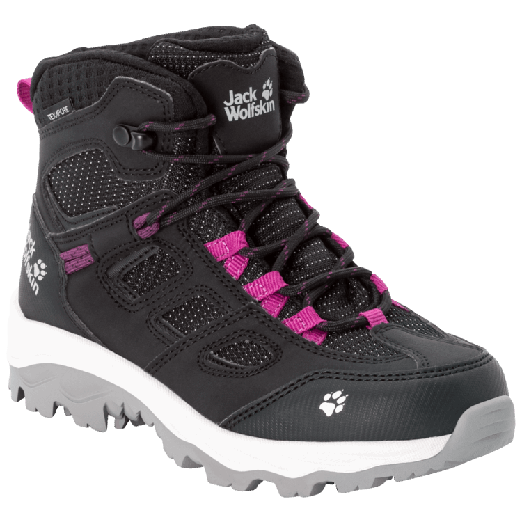 Brand Jack Wolfskin Kid's Vojo Texapore Mid Original Phantom-Pink
