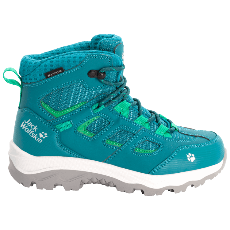 Green-Dark Green Brand Jack Wolfskin Hot Kid's Vojo Texapore Mid