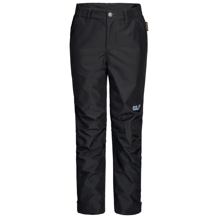 Hot Black Kid's Snowy Days Pants Brand Jack Wolfskin