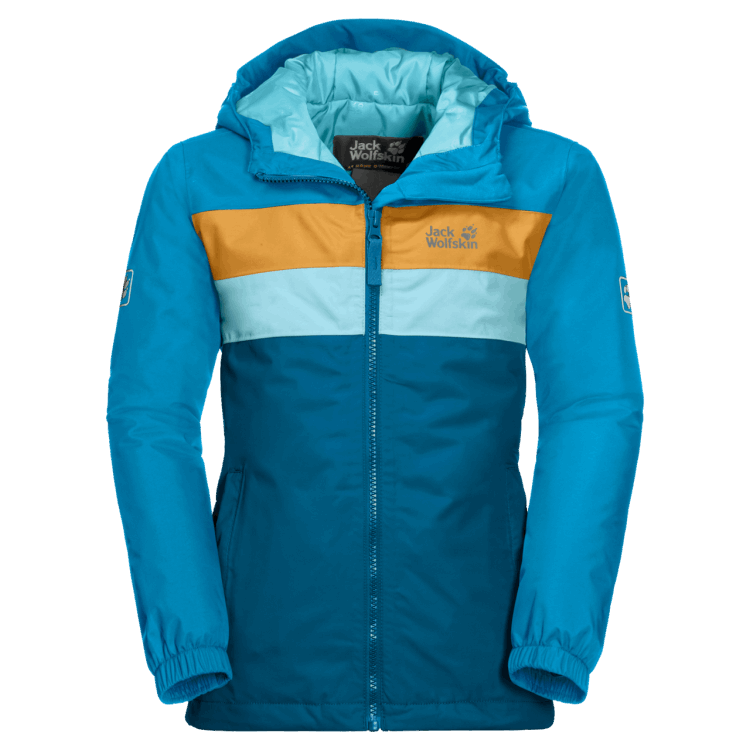 Kid's Four Lakes Jacket Origin Seaport Brand Jack Wolfskin