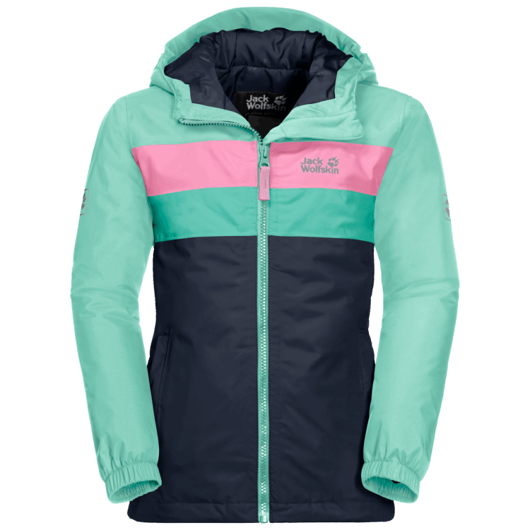 Brand Jack Wolfskin Midnight Blue Origins Kid's Four Lakes Jacket