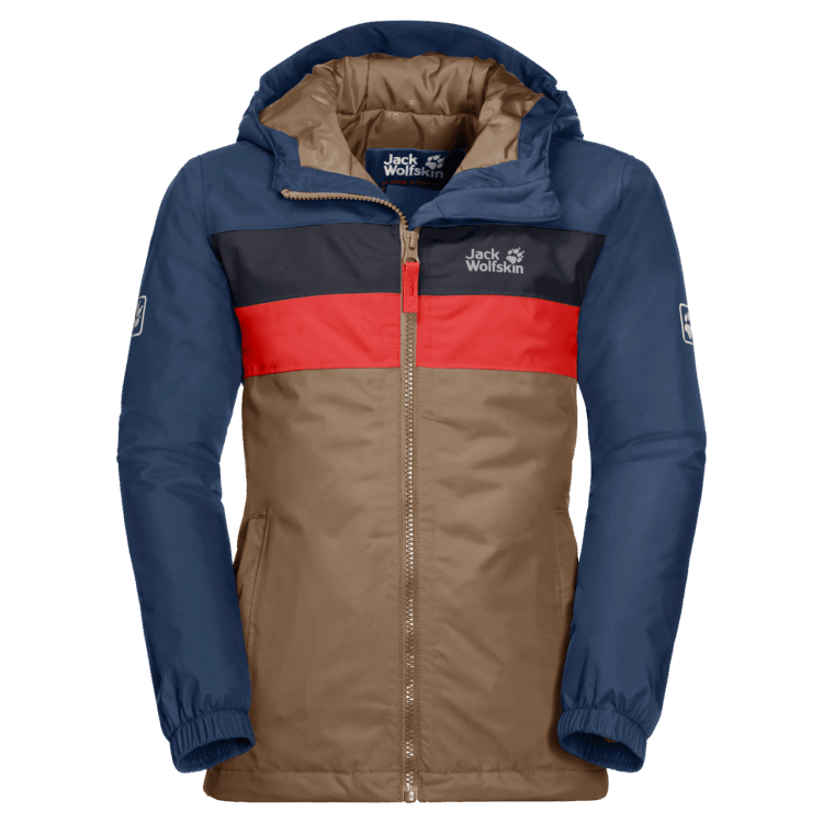 Brand Jack Wolfskin Walnut Brown Kid's Four Lakes Jacket Brand