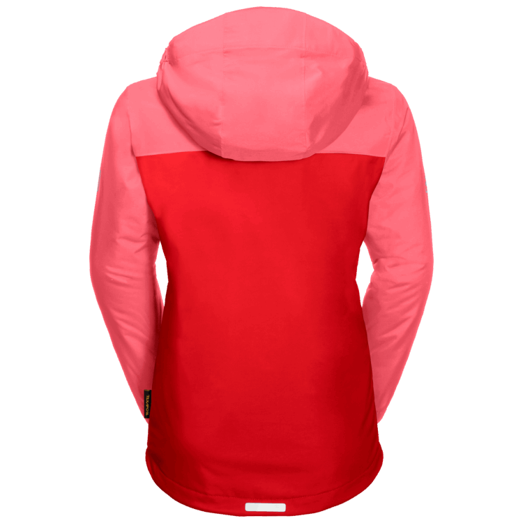 Brand Jack Wolfskin Kid's Four Lakes Jacket Fiery Red