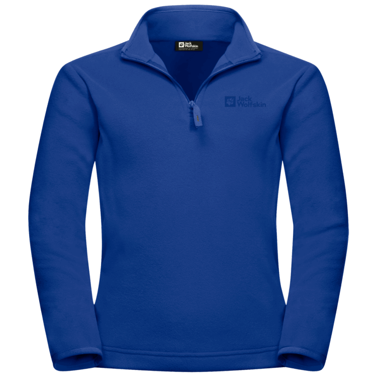 Active Blue Brand Jack Wolfskin Kid's Taunus Halfull-Zipip Fashion