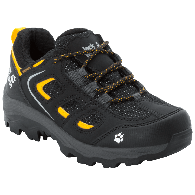 VOJO TEXAPORE LOW K Brand Jack Wolfskin Black-Burly Yellow Fashion